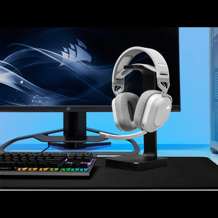 CORSAIR、PS5/PS4 ワイヤレス接続対応の「CORSAIR HS80 RGB WIRELESS